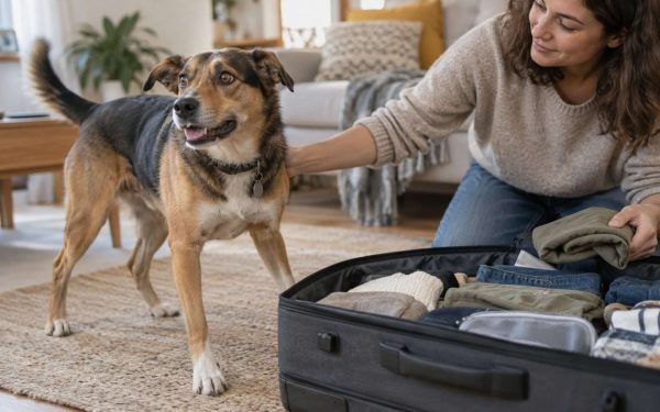 Cómo saber si tu perro está estresado antes de un viaje